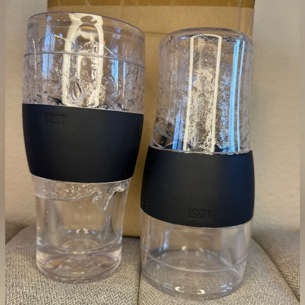 Freeze Cooling Cups For Drinks/Beer— Set of 2, Host - Picture 13 of 17